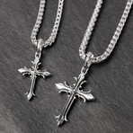 Silver Cross Pendant (Small)