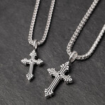 Silver Cross Pendant (Small)