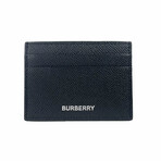 Sandon Business Small Grained Leather Card Case Wallet // Black