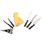 BergHOFF Ergonomic 7Pc Stainless Steel Knife Block