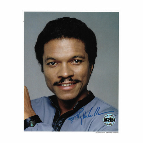 Billy Dee Williams // Autographed Star Wars 8X10 Photo