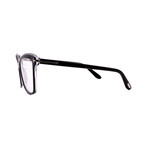 Tom Ford // Men's // FT5619-B/V-001 Cat-Eye Optical Glasses // Black + Clear Demo Lenses