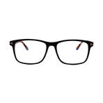 Tom Ford // Men's // FT5752-F-B/V-005 Square Optical Glasses // Black + Clear Demo Lenses