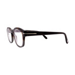 Tom Ford // Men's // FT5808-B/V-055 Square Optical Glasses // Havana Grey + Clear Demo Lenses