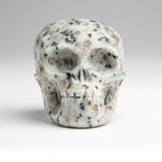 Genuine Polished Moonstone Skull Carving // 129 g