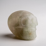 Genuine Polished Flourite Skull Carving // 154 g