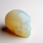 Genuine Polished Opalite Skull Carving // 129.4 g