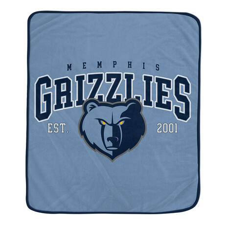 Vintage Arch Block Blanket // Memphis Grizzlies