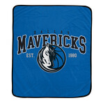 Vintage Arch Block Blanket // Dallas Mavericks