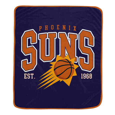 Vintage Arch Block Blanket // Phoenix Suns