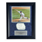 Roger Clemens // New York Yankees // Autographed Cut + Inscription + Framed