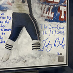 Tedy Bruschi // New England Patriots // Autographed & Story Inscribed Photograph + Limited Edition /50