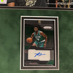 Jaylen Brown // Boston Celtics // Autographed Panini Prizm Rookie Card + Framed