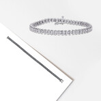 1ct TW Diamond Tennis Bracelet // Sterling Silver // 7.25 in