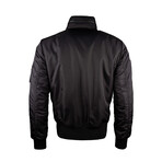 Top Gun® "Parajumper" Nylon Jacket // Black (S)