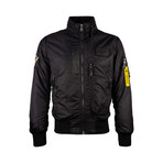 Top Gun® "Parajumper" Nylon Jacket // Black (S)