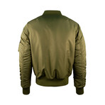 Top Gun® "Reversible" MA-1 Jacket // Olive (L)