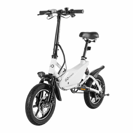 GoSpyder Electric Bike (White)