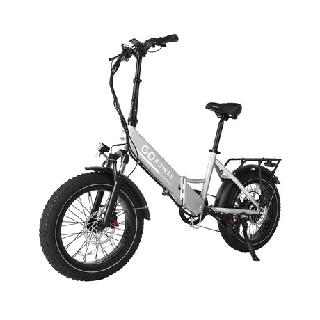 GoCruiser V2 Electric Bike // Silver