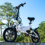 GoSpyder Electric Bike (White)