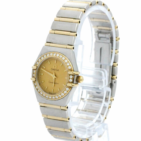 Omega Ladies Constellation Diamond Quartz // O136710 // Pre-Owned