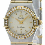 Omega Ladies Constellation Diamond Quartz // O126730 // Pre-Owned