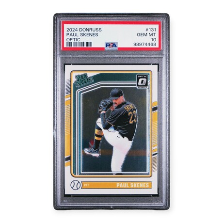 Paul Skenes // 2024 Panini Donruss Optic Rated Prospect // Rookie Card // PSA 10 Gem Mint