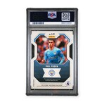 Phil Foden // 2021 Panini Prizm Premier League Signatures Choice // PSA 10 Gem Mint