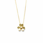 Van Cleef & Arpels // 18k Yellow Gold Frivole Diamond Necklace // 14.96"-15.74" // Store Display