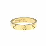 Cartier // 18k Yellow Gold Mini Love Ring // Ring Size: 4.75 // Store Display