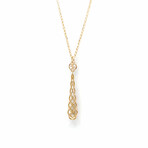 Gucci // 18k Rose Gold Diamantissimo Pendant Necklace // 15.74"-16.53" // Store Display