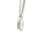 Chopard // 18k White Gold Happy Diamond Pendant Necklace // 16.53" // Store Display