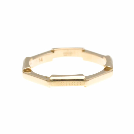 Gucci // 18k Rose Gold Link Toe Ring // Ring Size: 6.75 // Store Display