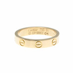 Cartier // 18k Rose Gold Mini Love Ring // Ring Size: 5.75 // Store Display