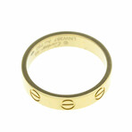 Cartier // 18k Yellow Gold Mini Love Ring // Ring Size: 4.75 // Store Display