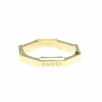 Gucci // 18k Yellow Gold Link Toe Ring // Ring Size: 8.75 // Store Display