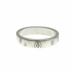 Cartier // 18k White Gold Happy Birthday Ring // Ring Size: 6.75 // Store Display