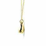 Tiffany & Co. // 18k Yellow Gold Teardrop Pendant Necklace // 16.14" // Store Display