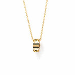 Louis Vuitton // 18k Rose Gold Empreinte Pendant Necklace // 15.94" // Store Display