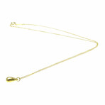 Tiffany & Co. // 18k Yellow Gold Teardrop Pendant Necklace // 16.14" // Store Display