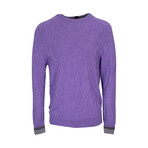 Colin Jacquard Merino Paisley Sweater // Lavender (EU S/US XS)