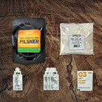 German Pilsner Beer Brewing Ingredient Kit // 5 Pack