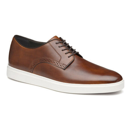 Brody Plain Toe Leather Oxfors // Brown (8)