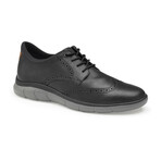 Parsons Wing Tip Leather Brogues // Black (8)