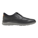 Parsons Wing Tip Leather Brogues // Black (8)