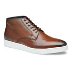 Bolivar Plain Toe Leather Boot // Brown (8)