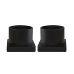 Berbase Coaster // Charcoal // Set of 2