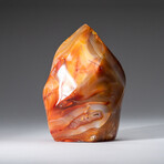 Genuine Polished Carnelian Agate Freeform from Madagascar // 2.1 lbsGenuine