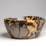 Genuine Polished Septarian Bowl from Madagascar // 4.4 lbs