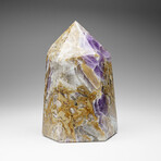 Genuine Polished Amethyst Crystal Point From Brazil // 3 lbs